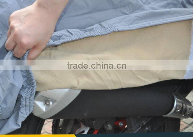 Motorcycle cover with anti fire function