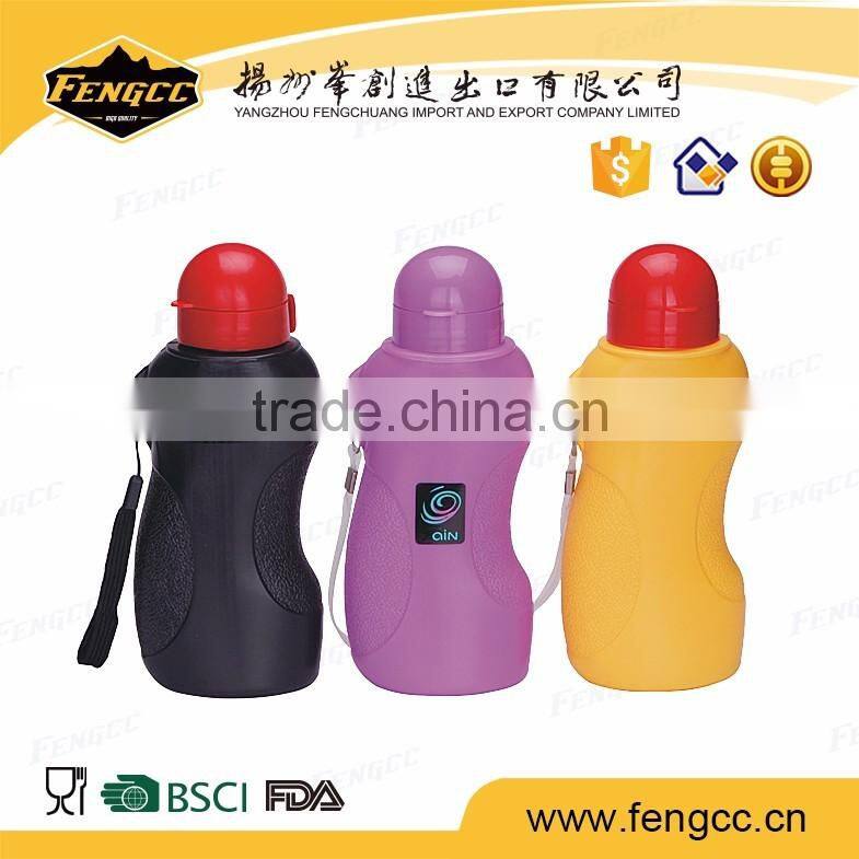 Alibaba trade assurance Portable running Unbreakable double wall plastic water bottle