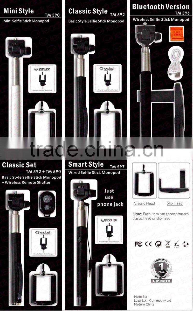 Extendable Mobile Phone Selfie-Tripod