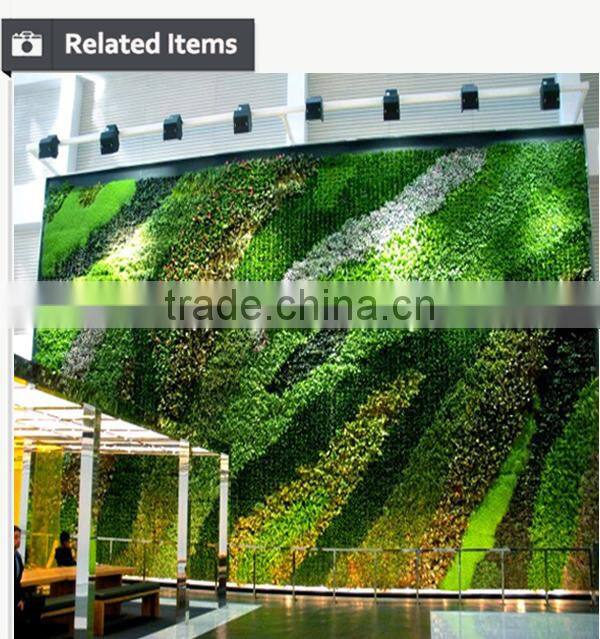 Outdoor green wall long lasting green facades artificial green wall
