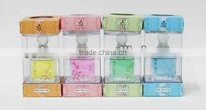 Elegant glass bottle for fragrance reed diffuser