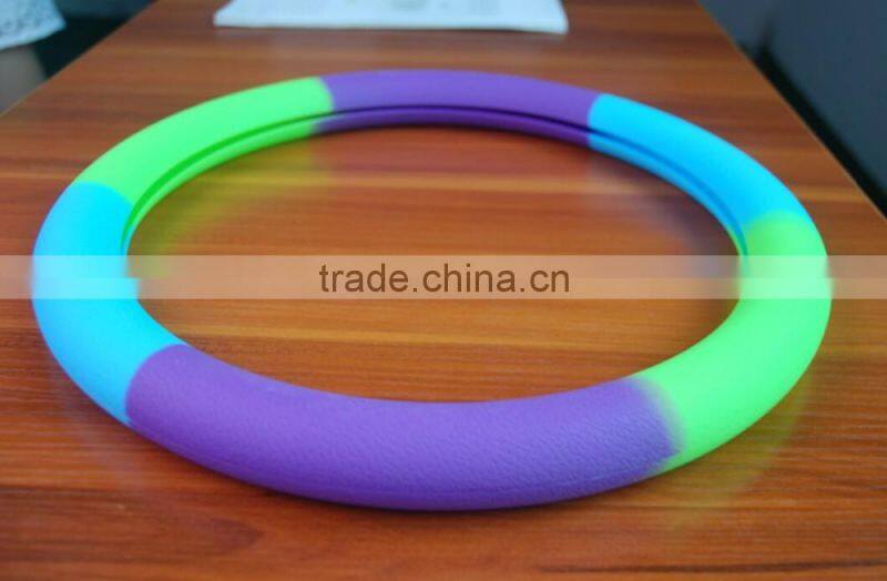 Factory Supplier cute pink silicone 13 inch wheel cover