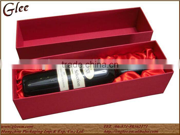 Manufacture luxury paper wine box, Wine gift box
