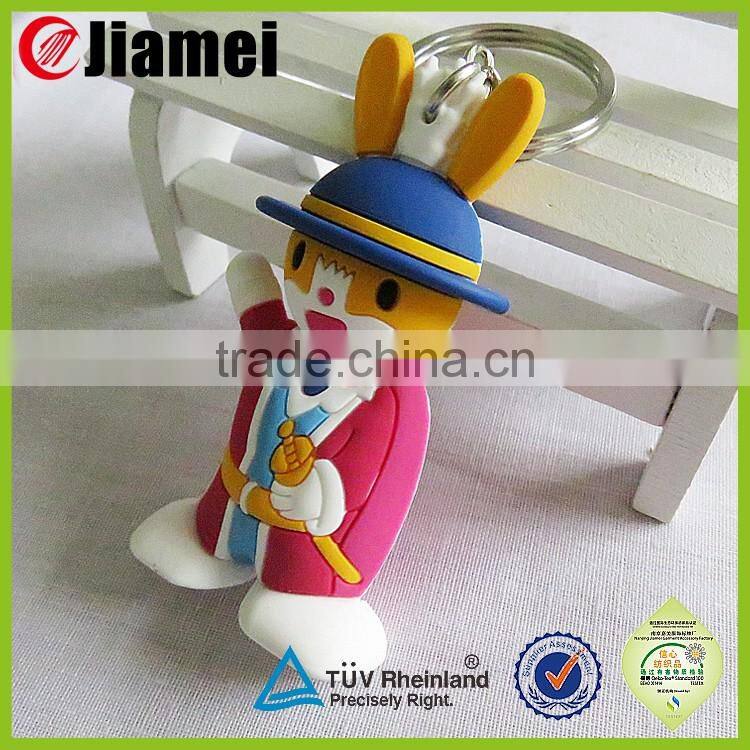 3D soft world cup design customize logo pvc keychain