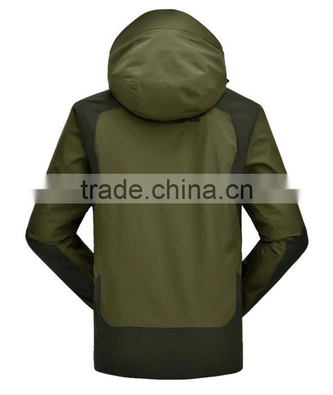 custom made waterproof 3 in 1 outdoor jacket in china