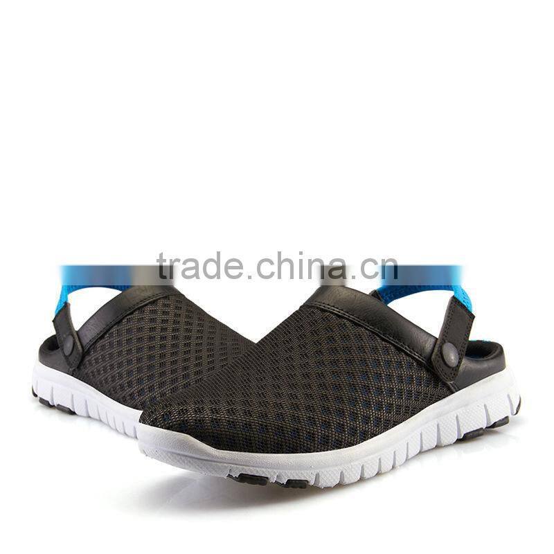 summer mesh casual shoes slippers fashion for male, high quality men fashion casual shoes from jinjiang factory