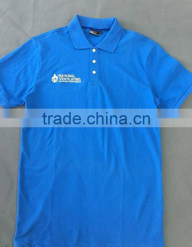 Cheap Custom 100% Cotton Uniform Men's Polo T Shirt