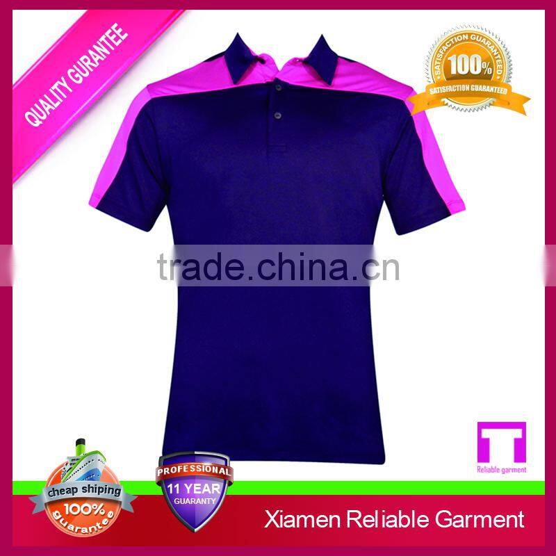 custom high quality 100% cotton polo shirt men embroide, wholesale clothing made in China