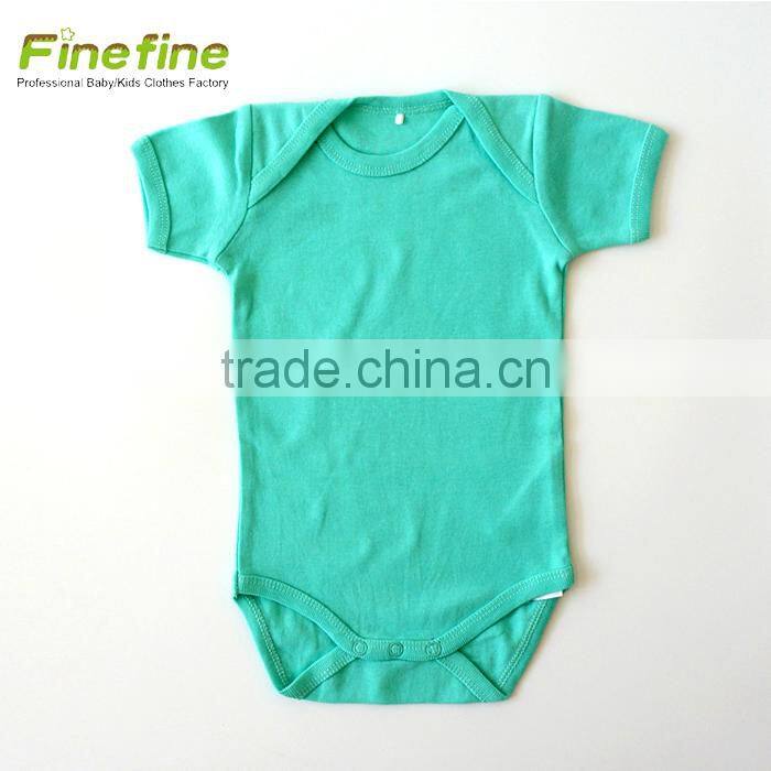 Summer Cotton Baby Clothes Lace Baby Rompers Printed With Short Sleeve