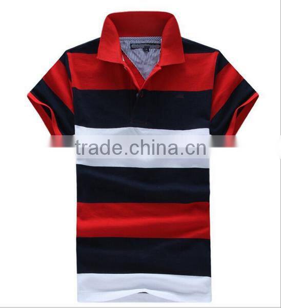 Europe Man Polo T Shiirts Customized Logo Men With OEM/ODM Service