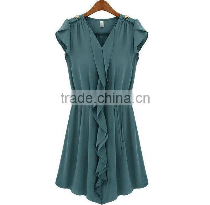 Elegant Latest Chiffon Women's Summer Dresses
