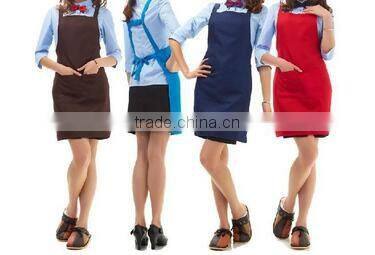 Manufacturers wholesale spot Han edition terylene apron job advertisement apron Specializing in the production of printing logo