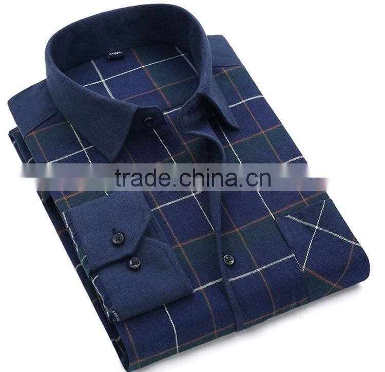 Latest shirt designs for men plaids flannel cotton couple long sleeve fancy design men shirt