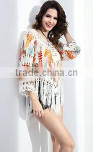 2016 Fashion Bikini Cover Ups Fancy Beach Wear Dress For Girls