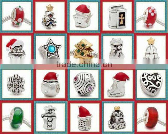 Fashion Chunky Bead Accessories Charm Women Christmas Bracelet