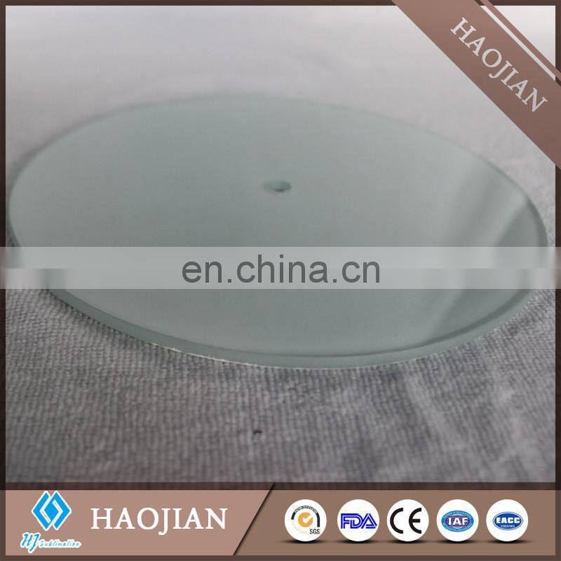 blank sublimation glass clock