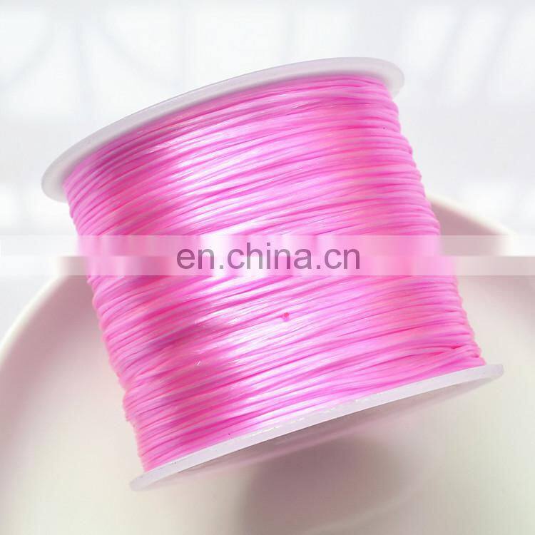 colored crystal elastic strings