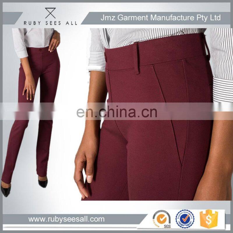 casual women straight leg pant