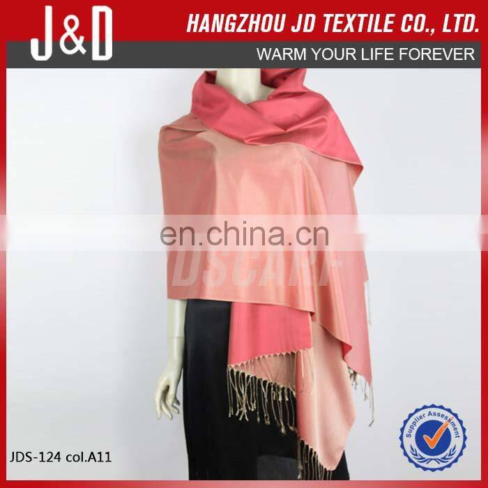 Hangzhou 100% silk scarf pashmina silk scarf in stock