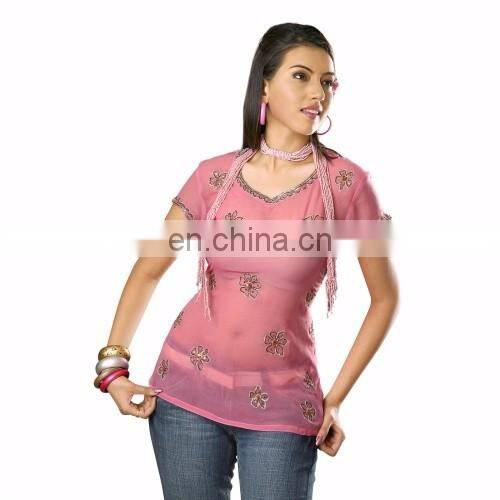 Wholesale custom Designe Ladies Long Latest Fashion tunics & tops