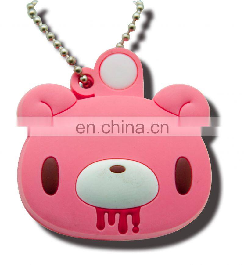 Custom soft pvc key case