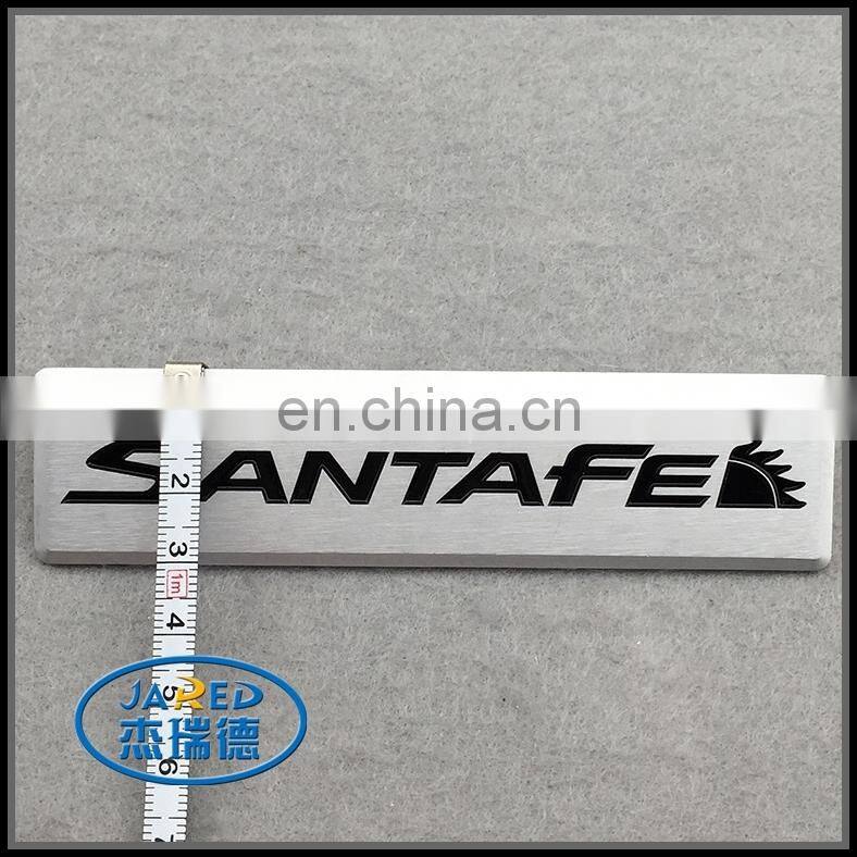 Bulk Aluminum Car Mat Badge