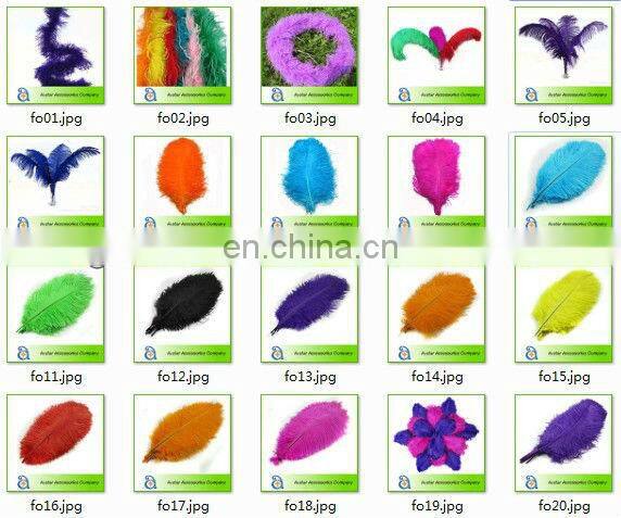 Wedding decoration ostrich feather