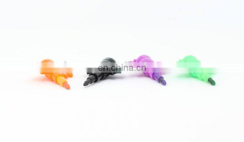 stacking crayon mult-color non-sharpen crayon bat shaped