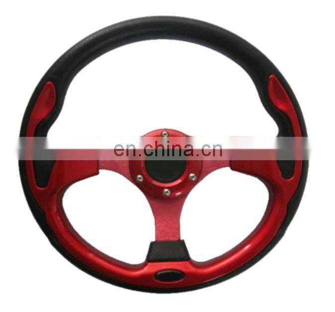 Hotsale high performance of car white wood steering wheel