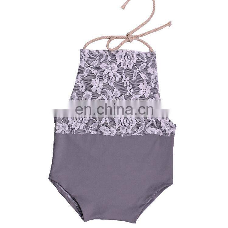 Newborn photography clothing lace rompers baby shower sitter romper