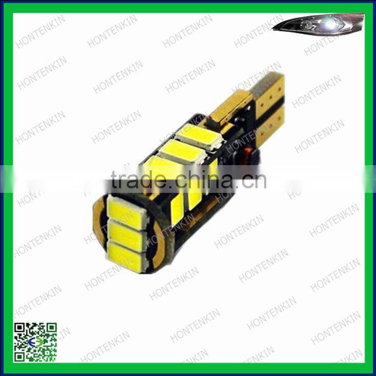 White Car t10 5730 15smd Tail Turn Signal 3w LED Bulb Lamp Light