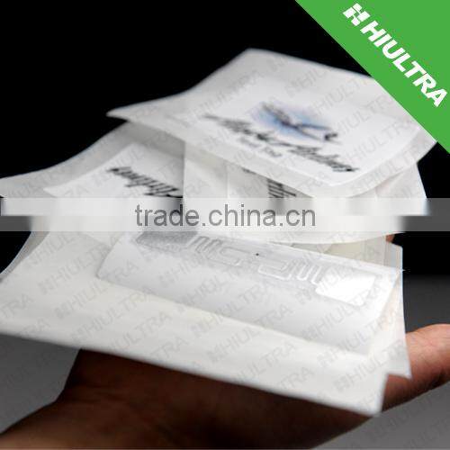 Adhesive back nfc paper sticker