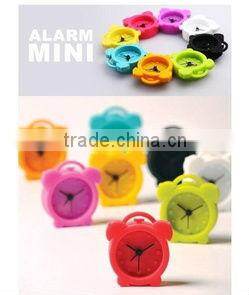 Candy and square shaped digital Silicone desk clock