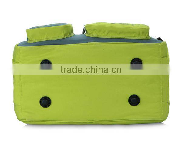 Custom Portable Fashion Diaper Bag with Changing Mat