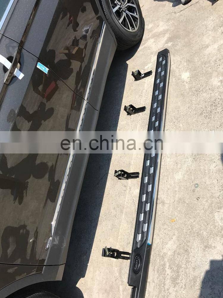 china supplier running boards for 2017 Tiguan L auto side step 4x4 accessories