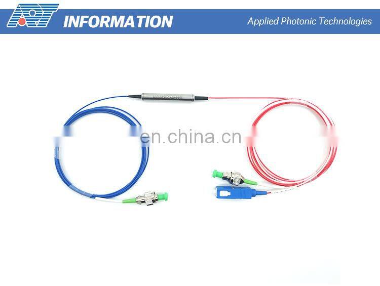 Fiber optical WDM FWDM splitter 1*2 coupler for FTTH