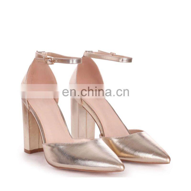 Black suede court shoes with ankle strap & block heels ladies sandals other colors are available