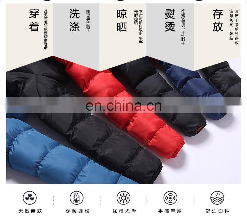 Christmas sale winter jacket mens customized clothes winter cloth for men bubble coat bubble jacket