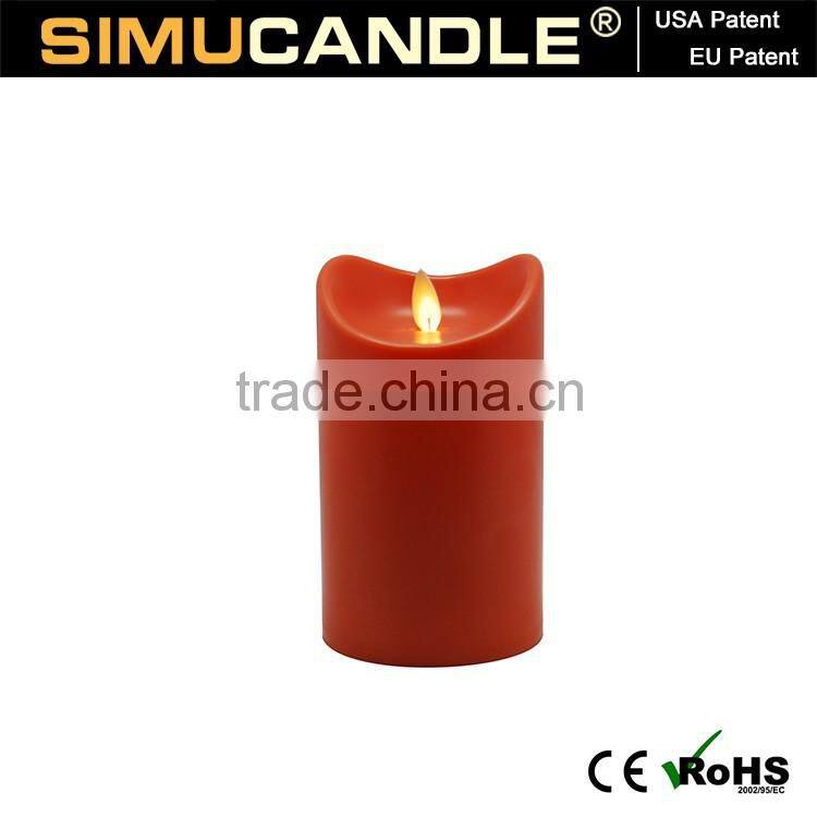 Taper LED Flicker candle with USA, EU patent