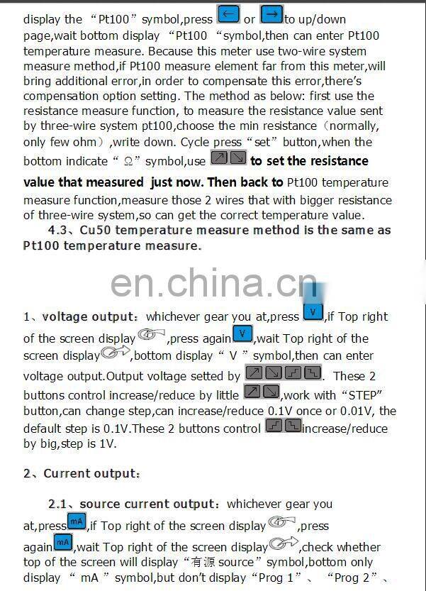 LB01 4-20mA/0-10V/mV Resistance Current Voltmeter Signal Generator Source Calibrator