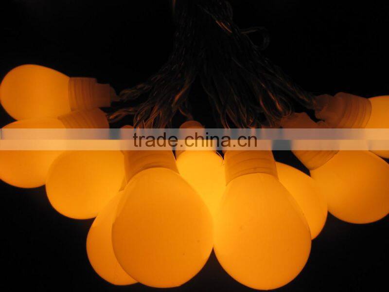 christmas light clear cable warm white color hanging light wholesale