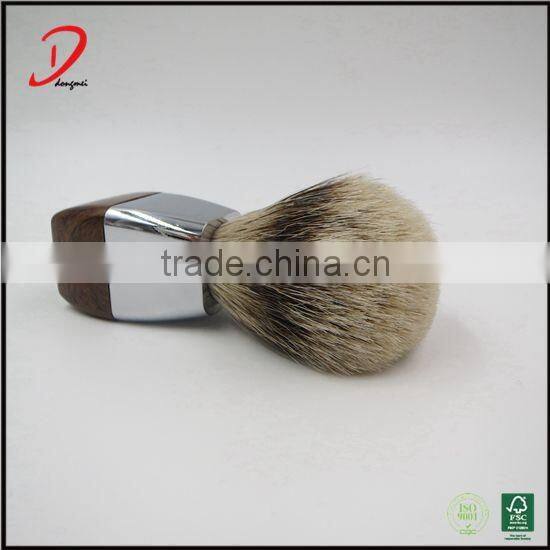 Customized metal handle shaving brush,badger hair shaving brush