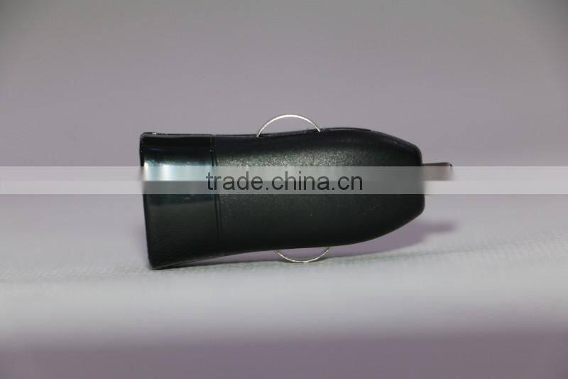 Pocket-size interface USB car charger 12V 24V auto charger new tiny design car charger