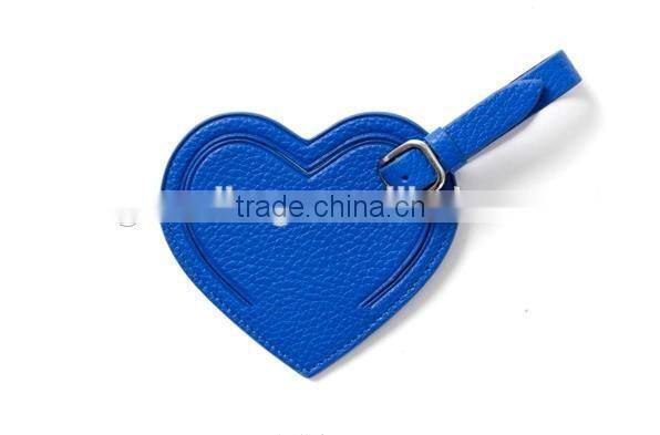 colorful genuine cowhide leather luggage parts baggage tags travel accessories for decoration