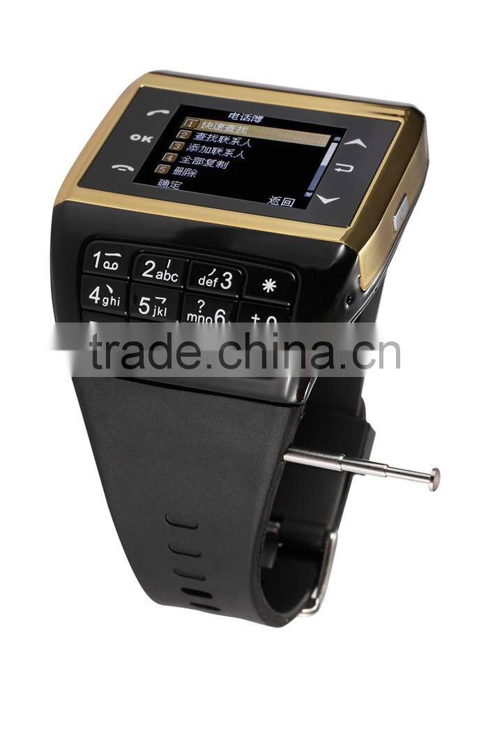 Hot selling Factory wholesale fashion bluetooth smart watch with keyboard Dual SIM Card Dual standby phone