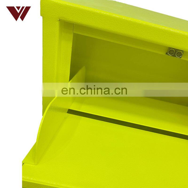 Home Using Outdoor Indoor Modern Mailbox Parcel Delivery Box metal mailbox and post metal wall mailbox