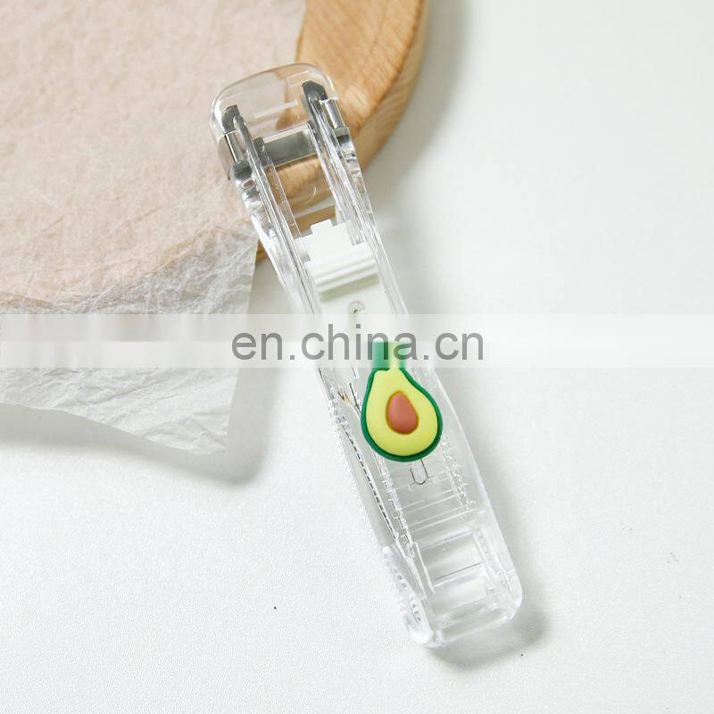 New Push Clip Stapler Staple Remover Binder Push Clamp Tape Dispenser Paper Clips Office Supplies Set Desktop Supplies