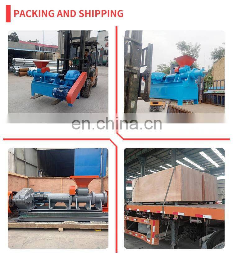coal briquette production line wood coal briquette press machine