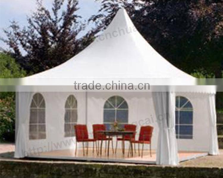 Make in china Aluminum PVC Fabric 4x4 commerical pagoda canopy tent