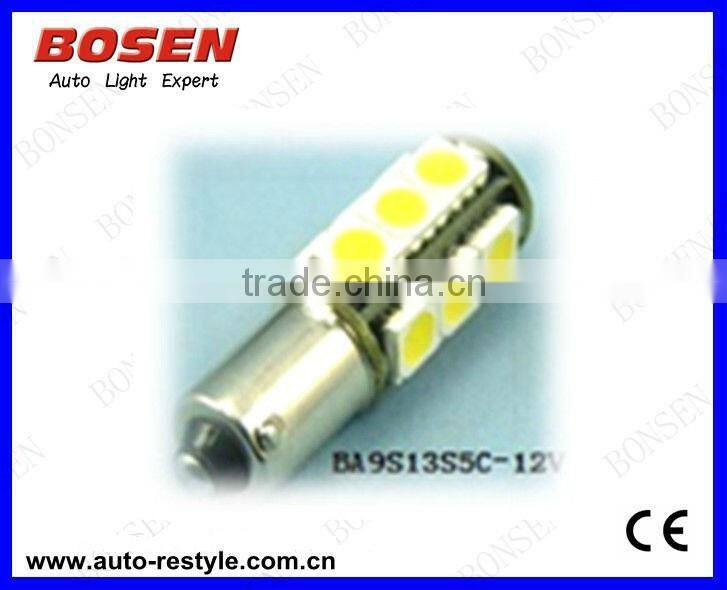 Non-Polarity Canbus LED lamps BA9S-13SMD-5050-CB